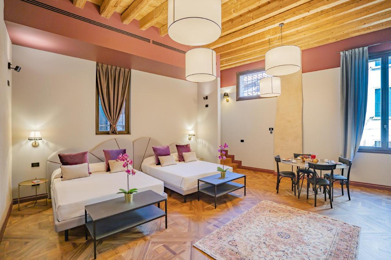 Corte Rubbi 6 Deluxe Studio Apartment Venezia Eksteriør bilde