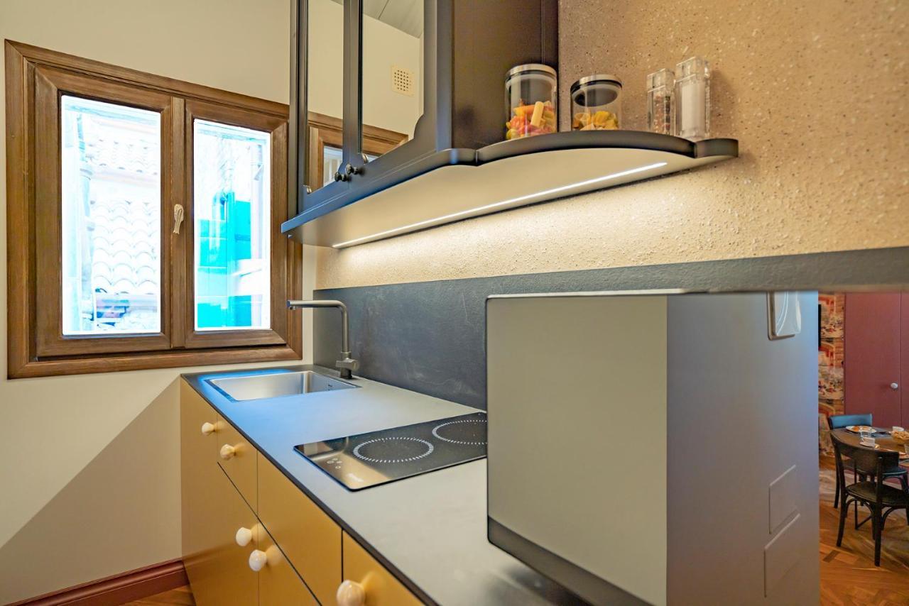 Corte Rubbi 6 Deluxe Studio Apartment Venezia Eksteriør bilde